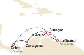 Antily a jižní Karibik z Aruby na lodi Monarch - Aruba
