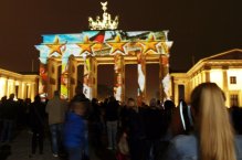 Berlín a večerní slavnost světel - Německo - Berlín