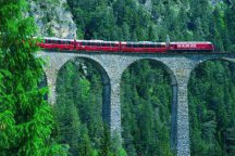 Bernina Express - Švýcarsko