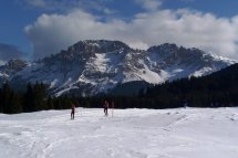 Běžkování v Dolomitech - Itálie
