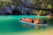 Filipíny - azurová voda, bílý písek, hory, džungle - Filipíny
