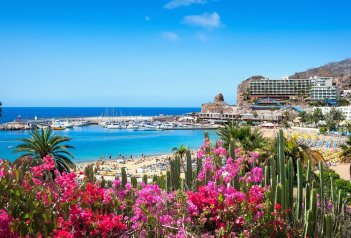Gran Canaria - malý kontinent - koupání na Playa del Inglés - Kanárské ostrovy - Gran Canaria