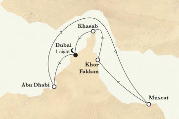Horizon - Arabské emiráty, Omán (z Dubaje) - Spojené arabské emiráty