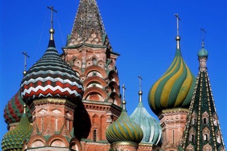 Moskva a kremelská Zbrojnice s poklady ruských carů - Rusko