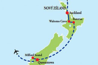 Nový Zéland v kostce - Nový Zéland