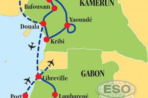 Okruh jižním Kamerunem - Kamerun