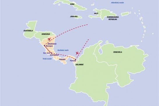Panama-Kostarika-Nikaragua - Panama