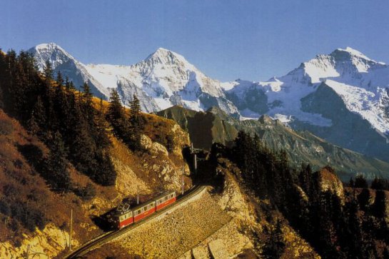 Pěší turistika v Bernských Alpách - Švýcarsko