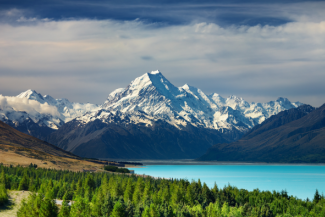 Příroda a hory Nového Zélandu - Nový Zéland