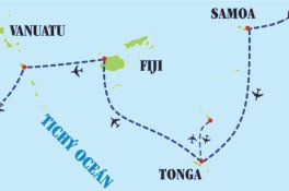 Samoa – Tonga – Fidži – Vanuatu - Samoa