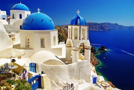 Setkání s Řeckem, plavba na bájné ostrovy Santorini a Korfu