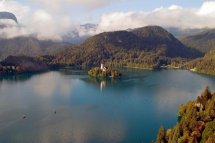 Slovinsko, Lehká turistika kolem Bledského jezera - Slovinsko - Jezero Bled