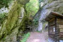 Soutěska Kamenná stěna - Rakousko