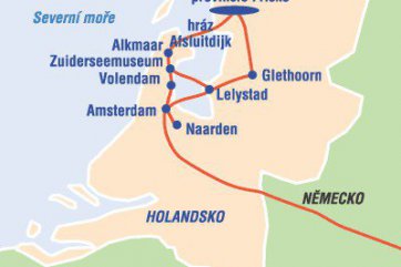 Speciální Holandsko - Friesland a ostrov Ameland - Nizozemsko