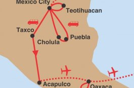 Svět Aztéků a španělské kolonizace - Mexiko