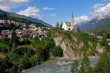 Švýcarsko - Engadin na kole i pěšky