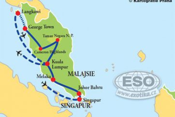 Velká cesta Singapurem a Malajsií - Singapur