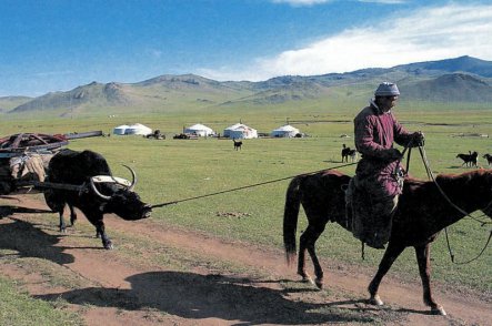 VELKÝ OKRUH MONGOLSKEM - Mongolsko