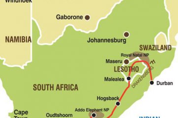 Zahrada Jižní Afriky s návštěvou Lesotha - Jihoafrická republika