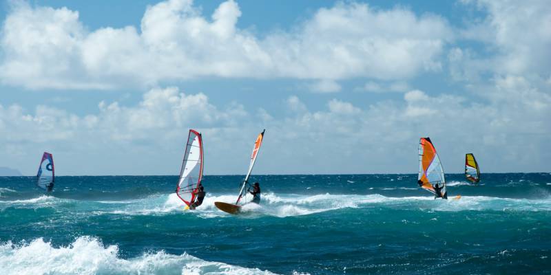 canary, kanárské ostrovy, windsurfing