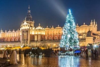 Advent v Krakově - Polsko - Krakow