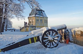 Advent v Saském Švýcarsku: pevnost Königstein, Bastei a Hohnstein