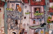 Advent ve středověkých městech Bavorska, zdobené kašny a Norimberk - Německo - Bavorsko