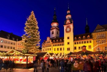 Adventní Chemnitz: hornický průvod a vánoční trhy - Německo