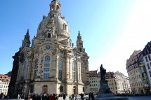 Adventní Drážďany - festival štol - světelné zahrady - Německo - Drážďany