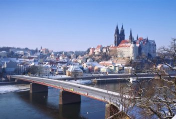 ADVENTNÍ MÍŠEŇ, ZÁMEK MORITZBURG A PEVNOST KÖNIGSTEIN - Německo