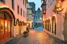 Adventní romantická cesta Německa - Německo