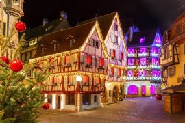 Adventní Štrasburk a klášter svaté Odily - poutní místo Alsaska