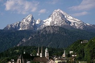 Alpské vodopády, soutěsky a Orlí hnízdo - Německo