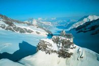 Alpskými průsmyky z Davosu do Montreux - autem či motocyklem - Švýcarsko