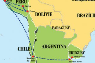 Argentina - Uruguay - Chile - Peru - Uruguay