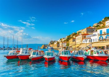 Sarónské ostrovy - Aigina, Athény a mys Sunion, Attika, koupání
