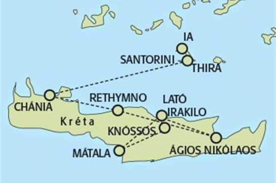 Bájný ostrov Kréta s pobytem u moře - Řecko - Kréta