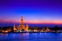 Bangkok a tropické pláže ostrova Koh Chang - Thajsko