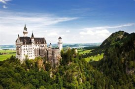 Bavorské Alpy - lehká turistika a zámky Ludvíka II.