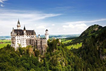 Bavorské Alpy - lehká turistika a zámky Ludvíka II. - Německo