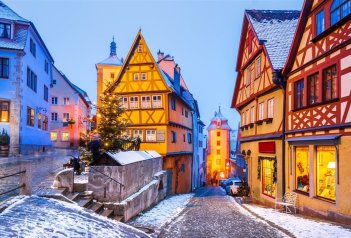 Bavorsko - kouzelný advent - romantická cesta Německa - Německo - Bavorsko