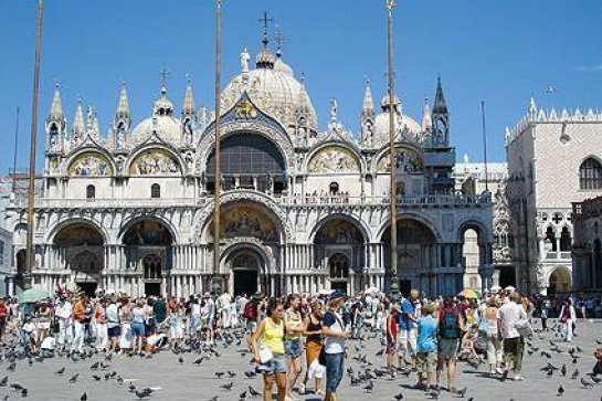 Benátky s koupáním - Itálie