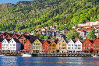 Bergen - brána Norska - Norsko