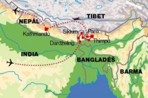 Bhútán, Sikkim, Dardžiling, Nepál - Nepál