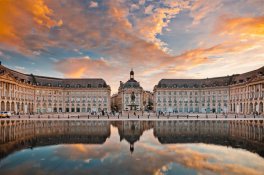Bordeaux a Akvitánie a koupání na plážích Atlantiku - Francie