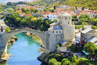 Bosna a Hercegovina, Jižní Dalmácie, přírodní krásy a památky