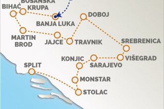 Bosna a Hercegovina, záhady hradů, bogomilských stečků a visockých pyramid - Bosna a Hercegovina