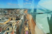 Brighton a pobřeží Jižní Anglie - Velká Británie