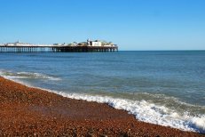 Brighton a pobřeží Jižní Anglie - Velká Británie
