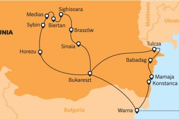 Bulharsko a Rumunsko - vlny Dunaje a štíty Karpat - Bulharsko - Zlaté Písky